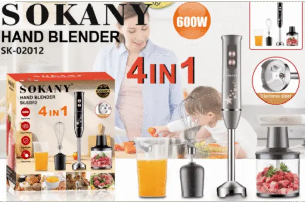 Блендер 4 в 1 Sokany  SK-02012   (12)