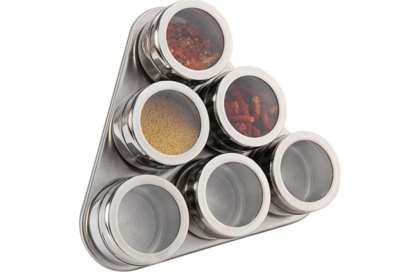 Набор для специй  на магнитной подставке  6 предметов  Спецовник  30   ТК-30